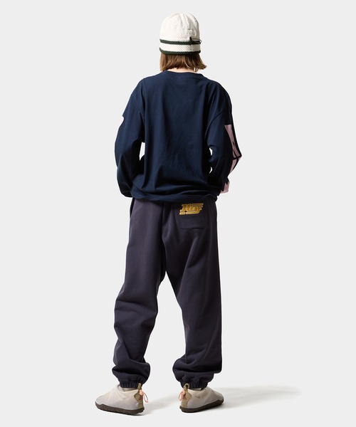 HUF(ハフ)の「EXHAUST FLEECE PANT(スウェットパンツ・メンズ・アッシュグレー/ネイビー/ブラック・XL/L/M/S/XXL)」の16枚目の写真