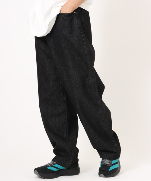 atmos(アトモス)の「atmos Baggy Denim Pants / アトモス バギー デニム パンツ(その他パンツ・メンズ・ブラック/ブルー・M/XL/L)」の3枚目の写真
