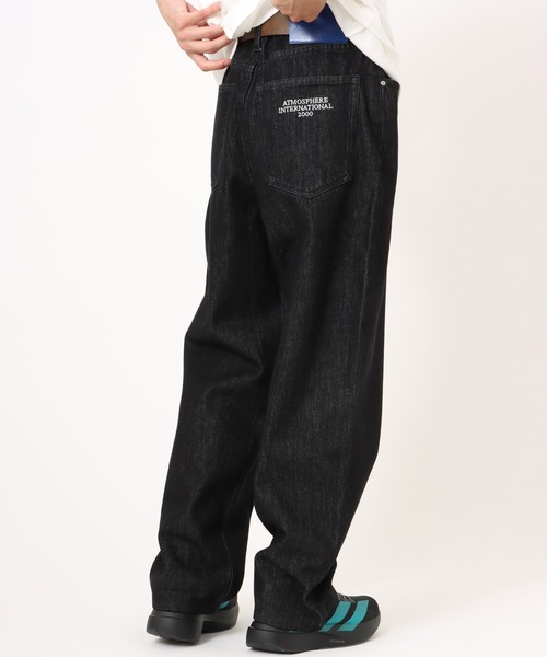 atmos(アトモス)の「atmos Baggy Denim Pants / アトモス バギー デニム パンツ(その他パンツ・メンズ・ブラック/ブルー・M/XL/L)」の8枚目の写真