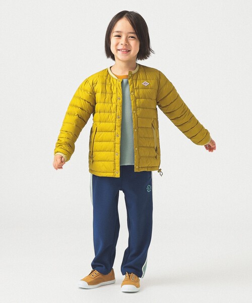 DANTON（ダントン）の「DANTON / インナーダウン ジャケット 2025FW（105~135cm）（ダウンジャケット/コート・キッズ・ホワイト系その他6/ブラック/イエロー系その他5・115/105/135/125）」の9枚目の写真