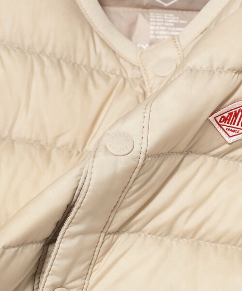 DANTON（ダントン）の「DANTON / インナーダウン ジャケット 2025FW（105~135cm）（ダウンジャケット/コート・キッズ・ホワイト系その他6/ブラック/イエロー系その他5・115/105/135/125）」の19枚目の写真