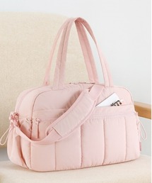 pyornim（ピョルニム）の「【2WAY】【A4サイズ対応】大容量キルティング ショルダー キャリーオン トラベル ボストンバッグ（ボストンバッグ）」