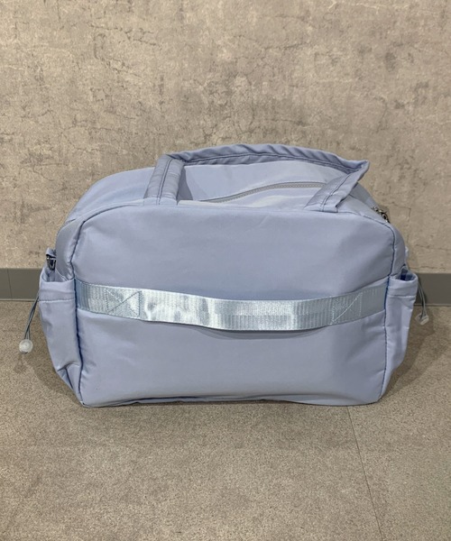 pyornim（ピョルニム）の「【25年秋冬新作】【2WAY】【A4サイズ対応】大容量キルティング ショルダー キャリーオン トラベル ボストンバッグ（ボストンバッグ・レディース・ホワイト/ピンク/ブルー/ブラック/ベージュ・F）」の21枚目の写真