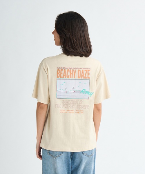SURFER Tシャツ 半袖 Surf - 波のデザインの半袖Tシャツ - 水色/ピンク - メンズ