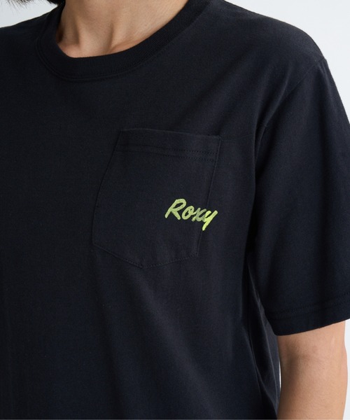 ROXY(ロキシー)の「ENJOY SURFING ON VAC /ロキシーバックプリント半袖Tシャツ(Tシャツ/カットソー・レディース・ベージュ/ホワイト/グレー/ブラック・LARGE/MEDIUM/X-LARGE)」の21枚目の写真