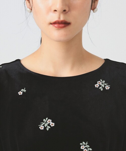 セール】ベロア 刺繍 ワンピース（ワンピース）｜Ray BEAMS（レイ