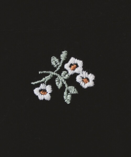 Ray BEAMS(レイビームス)の「ベロア 刺繍 ワンピース(ワンピース・レディース・ブラック/ダークブラウン・0/1)」の16枚目の写真