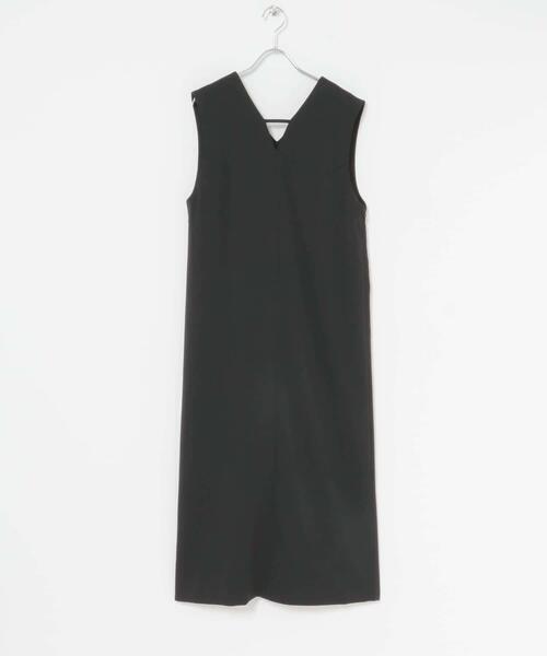 URBAN RESEARCH ROSSO WOMEN（アーバンリサーチ　ロッソ）の「チュールカーディガン×レイヤードワンピース（ワンピース・レディース・ブラック/モカ・FREE）」の9枚目の写真