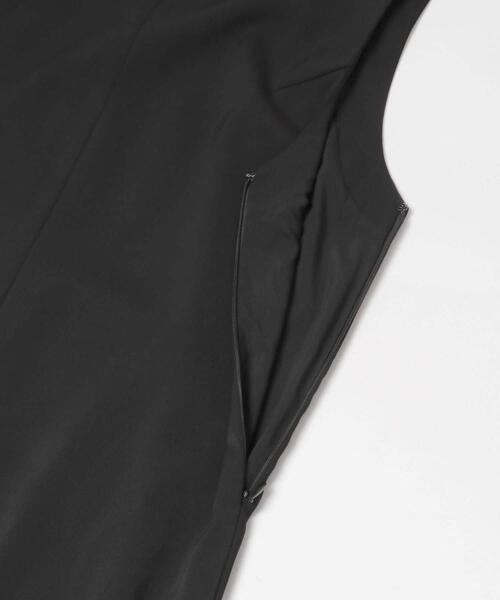 URBAN RESEARCH ROSSO WOMEN（アーバンリサーチ　ロッソ）の「チュールカーディガン×レイヤードワンピース（ワンピース・レディース・ブラック/モカ・FREE）」の10枚目の写真