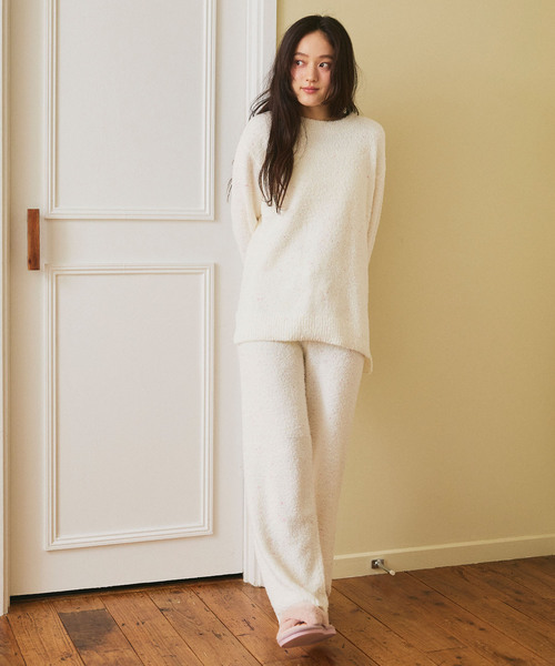 セール】【LAFUKU/ラフク】マシュマロニットもちふわネップニット