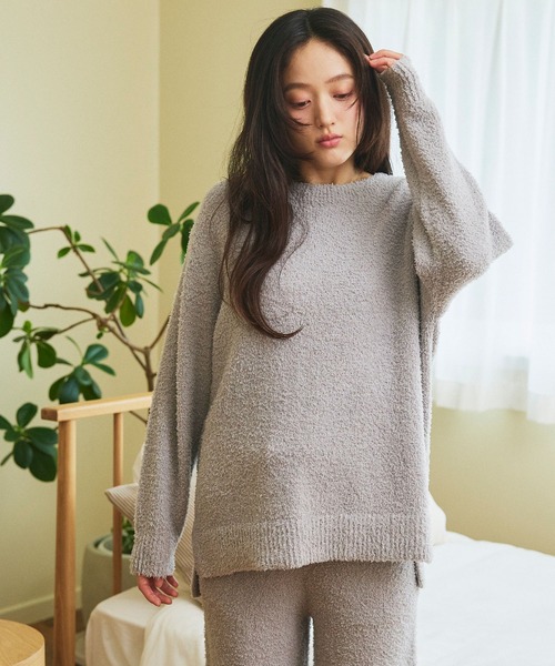 LAFUKU/ラフク】マシュマロニットもちふわネップニットトップス