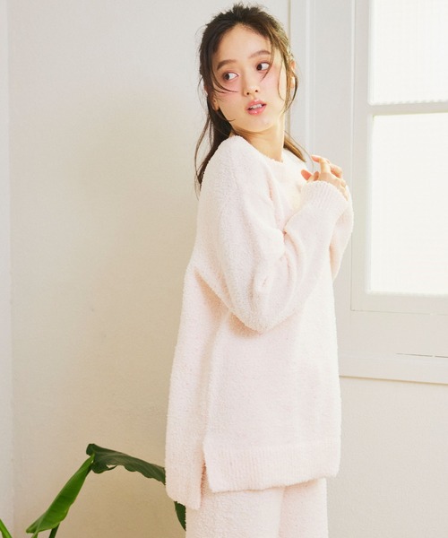 セール】【LAFUKU/ラフク】マシュマロニットもちふわネップニット