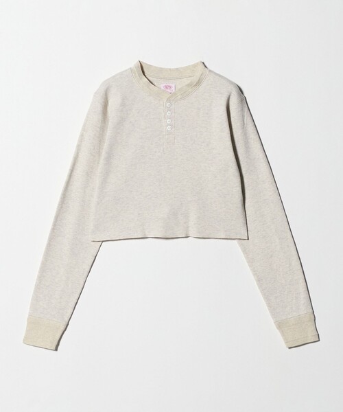 別注】＜FAITH MILLS for 6＞THERMAL HENRY PULLOVER TOP