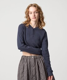 6｜ロクのトップス（ブルー・ネイビー/青色系）通販 - ZOZOTOWN