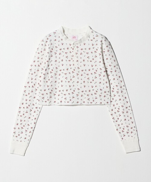 別注】＜FAITH MILLS for 6＞THERMAL HENRY PULLOVER TOP/トップス