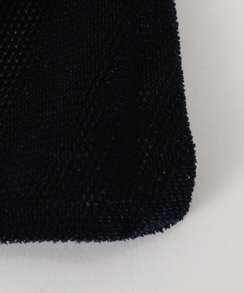 FRAMeWORK（フレームワーク）の「SIMONE WILD/シモーネ ワイルド メッシュベルベットポーチ（クラッチバッグ・レディース・ネイビー・FREE）」の8枚目の写真