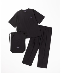THOUSAND MILE（サウザンドマイル）の「[M's]SHORT SLEEVE T-SHIRT & LONG PANTS SET NY/PU/ショートスリーブTシャツ&ロングパンツセット（セットアップ）」