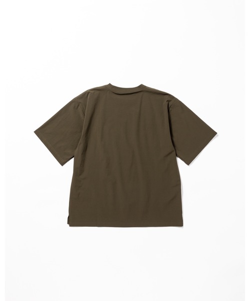 THOUSAND MILE（サウザンドマイル）の「[M's]SHORT SLEEVE T-SHIRT & LONG PANTS SET NY/PU/ショートスリーブTシャツ&ロングパンツセット【撥水,４WAYストレッチ, UVカット,セットアップ】（セットアップ・メンズ・ブラック/チャコールグレー/オリーブ/カーキ/ネイビー・XL/L/M/S/XS）」の9枚目の写真