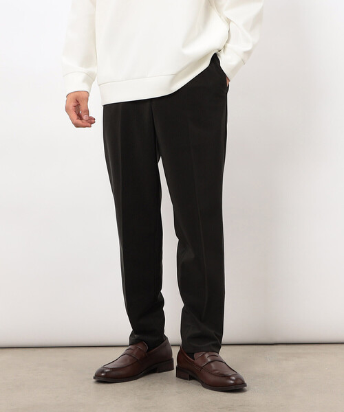 COMME CA ISM（コムサイズム）の「【セットアップ対応】トリコットコーデュロイ パンツ（スーツパンツ・メンズ・カーキ/チャコール/ネイビー・SMALL/MEDIUM/LARGE/X-LARGE）」の18枚目の写真