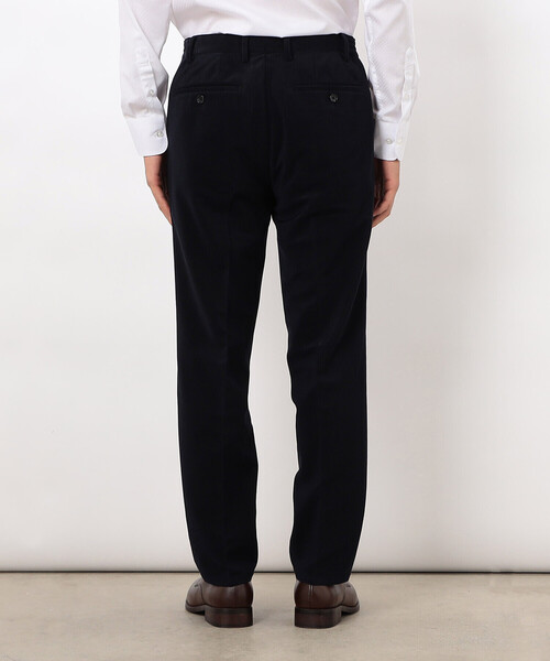 COMME CA ISM（コムサイズム）の「【セットアップ対応】トリコットコーデュロイ パンツ（スーツパンツ・メンズ・カーキ/チャコール/ネイビー・SMALL/MEDIUM/LARGE/X-LARGE）」の14枚目の写真