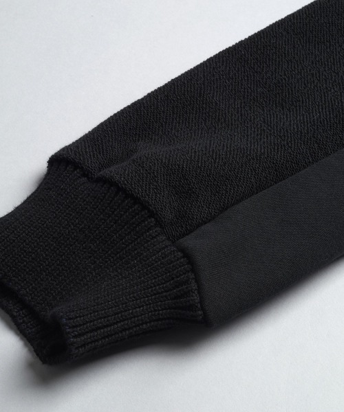 NO ID.(ノーアイディ)の「【NO ID.】Changing Knit Big Pullover / チェンジング ニット ビッグ プルオーバー(ニット/セーター・メンズ・グレー/ブラック・ONE SIZE)」の3枚目の写真