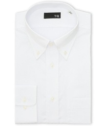 TAKA-Q（タカキュー）の「【ストレッチ ノンアイロン 綿混】タカキュー ボタンダウン ビジネスドレス長袖ニットシャツ（ビジネスシャツ）」