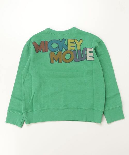 F.O.KIDS（エフオーキッズ）の「F.O.KIDS/エフオーキッズ ディズニーキャラクター ミッキー＆フレンズ ミッキーマウス クルーネック スウェット トレーナー（スウェット・キッズ・レッド/ベージュ/ネイビー/グリーン・160/150/130/140）」の9枚目の写真