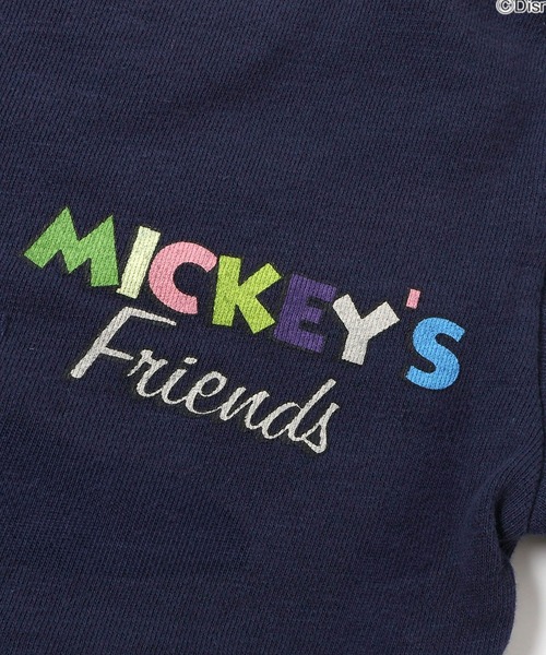 F.O.KIDS（エフオーキッズ）の「F.O.KIDS/エフオーキッズ ディズニーキャラクター ミッキー＆フレンズ ミッキーマウス クルーネック スウェット トレーナー（スウェット・キッズ・レッド/ベージュ/ネイビー/グリーン・160/150/130/140）」の7枚目の写真