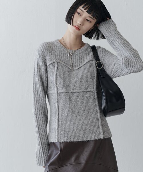 セール】ビスチェ風ニットプルオーバー（ニット/セーター）｜Lui's