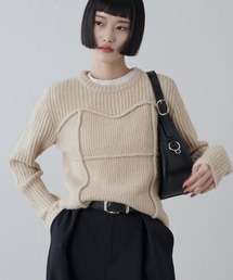 Lui's | ビスチェ風ニットプルオーバー(ニット/セーター)