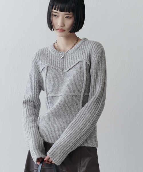 セール】ビスチェ風ニットプルオーバー（ニット/セーター）｜Lui's