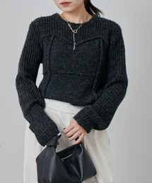 Lui's | ビスチェ風ニットプルオーバー(ニット/セーター)