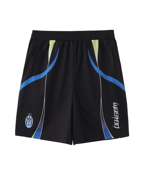 WASTED PARIS(ウェイステッドパリス)の「WASTED PARIS AMBROSIANA FOOTBALL SHORT(その他パンツ・メンズ・ブラック・L/M)」の1枚目の写真