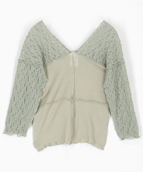 セール】Baserange/ベースレンジ NEHRU LONG SLEEVE TEE / TTNLS-LA