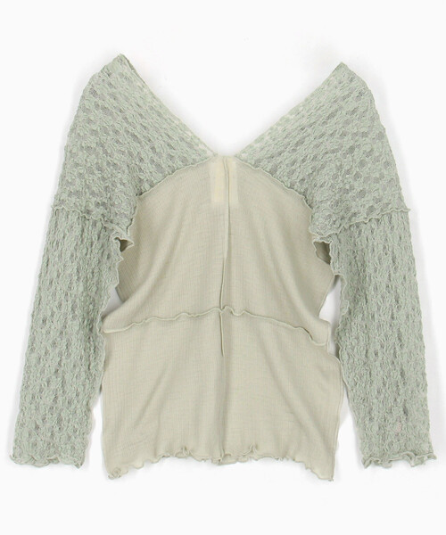 セール】Baserange/ベースレンジ NEHRU LONG SLEEVE TEE / TTNLS-LA