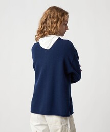 6(ROKU)＞シアー ベロア シャツプルオーバー 25FW（Tシャツ