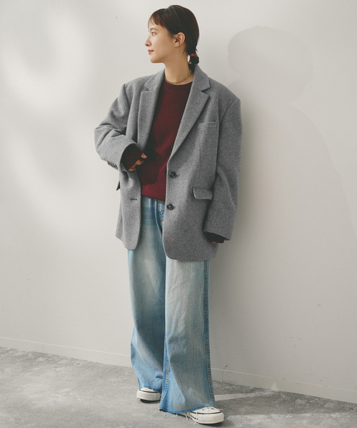 Higuchi*S ビーバーオーバージャケット（テーラードジャケット