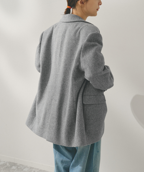 Higuchi*S ビーバーオーバージャケット（テーラードジャケット