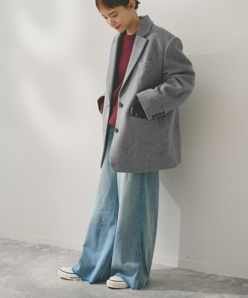 Higuchi*S ビーバーオーバージャケット（テーラードジャケット