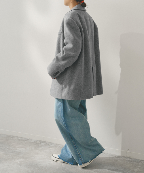 Higuchi*S ビーバーオーバージャケット（テーラードジャケット