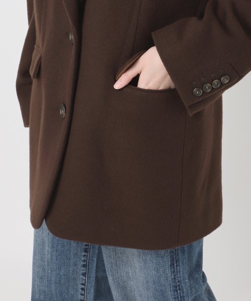 Higuchi*S ビーバーオーバージャケット（テーラードジャケット