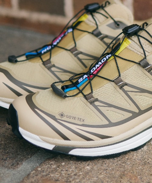SALOMON(サロモン)の「XT-6 GORE-TEX L47975000(スニーカー・メンズ・ベージュ・23.0cm/23.5cm/24.0cm/24.5cm/25.0cm/25.5cm/26.0cm/26.5cm/27.0cm/27.5cm/28.0cm/28.5cm/29.0cm/22.5cm)」の4枚目の写真