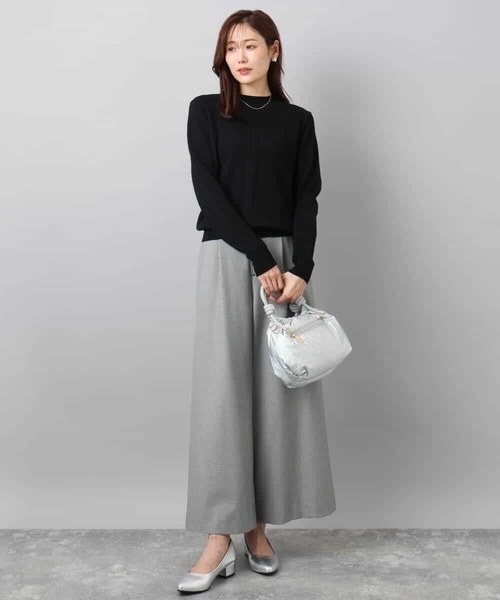 セール】ミニケーブル編みニット/洗える（ニット/セーター）｜MK