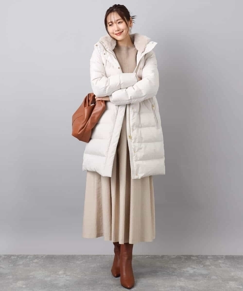 MK MICHEL KLEIN（エムケーミッシェルクラン）の「ミニケーブル編みニット/洗える（ニット/セーター・レディース・ブラック/ベージュ/レッド・38）」の15枚目の写真