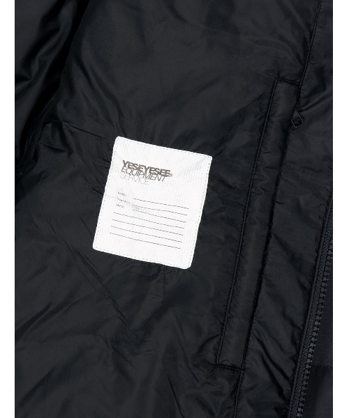 YESEYESEE(イエスアイシー)の「Sign Logo Down Jacket(ダウンジャケット/コート・メンズ・ブルー/グレー/ブラック・L/S/XL/M)」の8枚目の写真