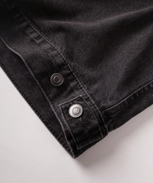 セール】【83】ヴィンテージライク ウォッシュ加工 デニムジャケット