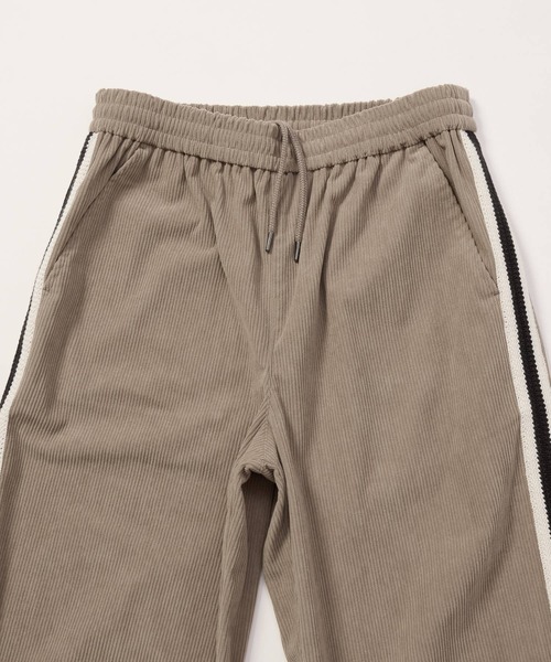 GLOBAL WORK（グローバルワーク）の「クリーンコーデュロイ/トラックパンツ/CLEAN MODE/589312（その他パンツ・メンズ・ブラック/グレイッシュベージュ・SMALL/MEDIUM/LARGE）」の7枚目の写真