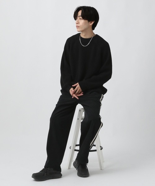 GLOBAL WORK（グローバルワーク）の「クリーンコーデュロイ/トラックパンツ/CLEAN MODE/589312（その他パンツ・メンズ・ブラック/グレイッシュベージュ・SMALL/MEDIUM/LARGE）」の16枚目の写真