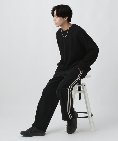 GLOBAL WORK（グローバルワーク）の「クリーンコーデュロイ/トラックパンツ/CLEAN MODE/589312（その他パンツ・メンズ・ブラック/グレイッシュベージュ・SMALL/MEDIUM/LARGE）」の18枚目の写真