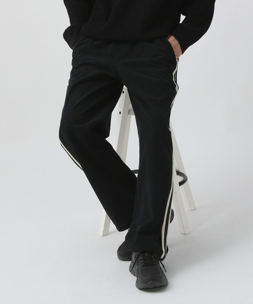 GLOBAL WORK（グローバルワーク）の「クリーンコーデュロイ/トラックパンツ/CLEAN MODE/589312（その他パンツ・メンズ・ブラック/グレイッシュベージュ・SMALL/MEDIUM/LARGE）」の21枚目の写真